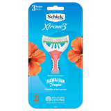 RASTRILLOS DESECHABLES SCHICK XTREME 3 HAWAIIAN TROPIC CON 2 PZA 2  PZA.