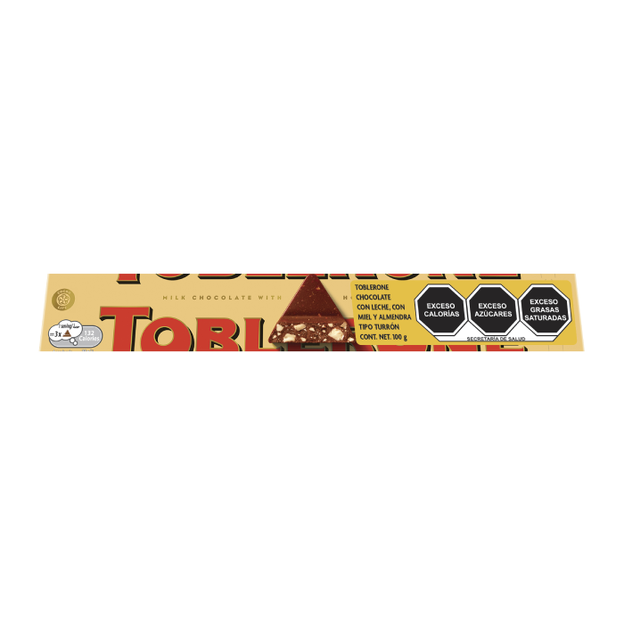 CHOCOLATE TABLERONE MIEL Y ALMENDRAS 100  GR.