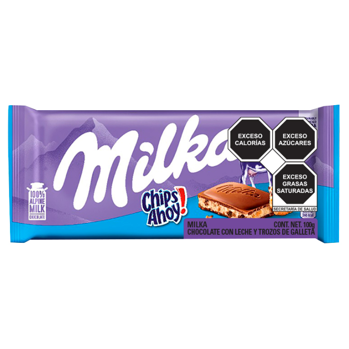 CHOCOLATE MILKA CHIPS AHOY 100  GR.