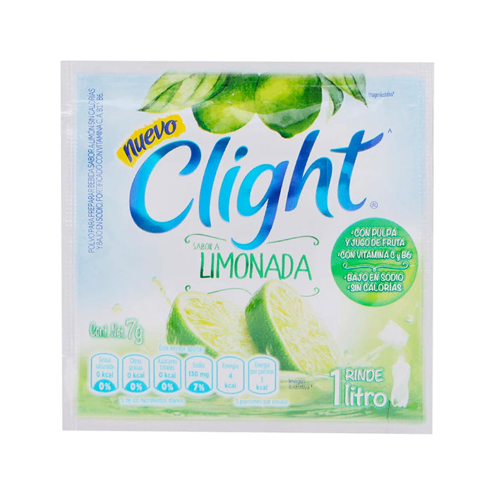 BEBIDA EN POLVO CLIGHT LIMONADA 7  GR.