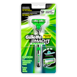 GILLETTE MACH 3 MAQUINA PARA AFEITAR SENSITIVE 1  PZA.