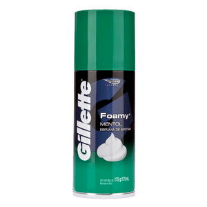 ESPUMA DE AFEITAR GILLETTE MENTHOL 175  GR.