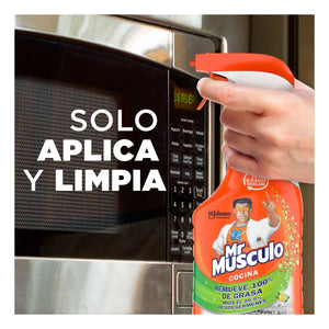 DESENGRASANTE LIQUIDO MR MUSCULO COCINA AROMA LIMON 650  ML.