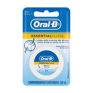 HILO DENTAL ENCERADO ORAL B ESSENTIAL FLOSS 1  PZA.