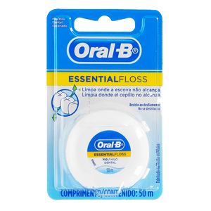 HILO DENTAL ENCERADO ORAL B ESSENTIAL FLOSS 1  PZA.