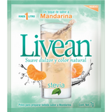 BEBIDA EN POLVO LIVEAN MANDARINA 7  GR.