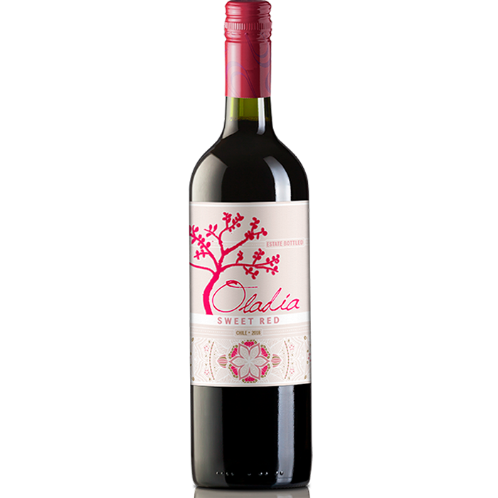 VINO TINTO OLADIA SWEET RED 750  ML.