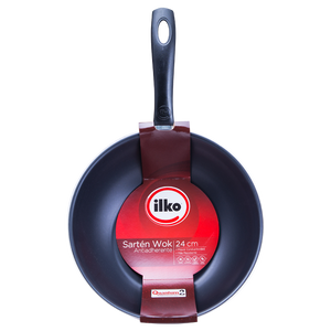 WOK 24 CM ANTIADHERENTE ILKO 1  PZA.