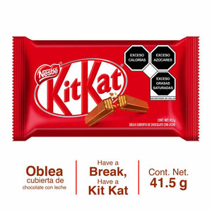 CHOCOLATE KIT KAT PIEZA 41.500  GR.