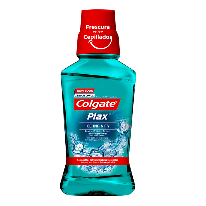 ENJUAGUE BUCAL COLGATE PLAX ICE INFINITY 250  ML.