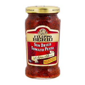 SALSA DE TOMATE SECO FILIPPO BERIO FRASCO 190  GR.