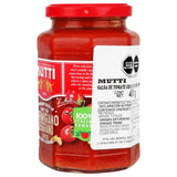 MUTTI SALSA DE TOMATE CON QUESO PARMESANO  FRASCO 400  GR.