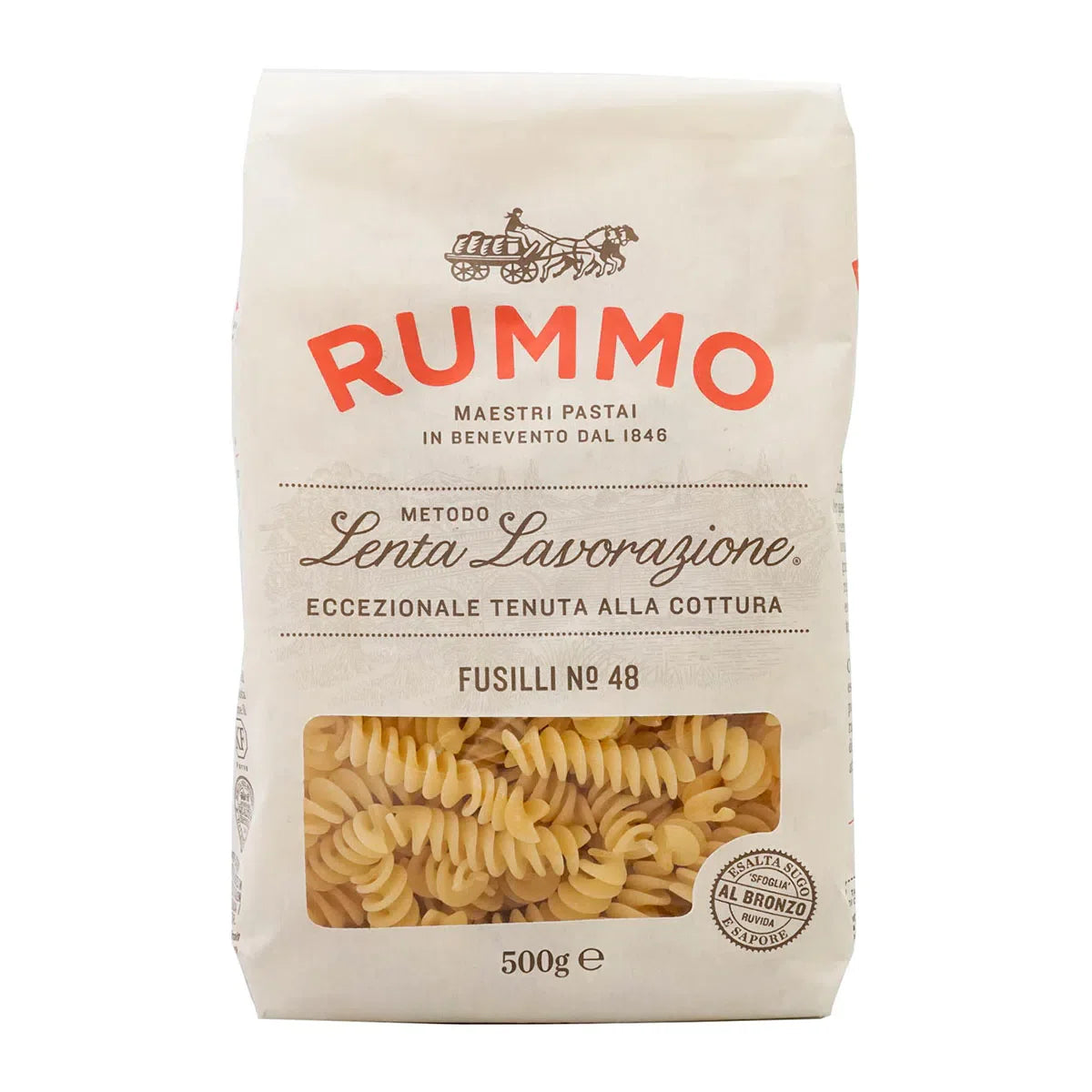 PASTA FUSILLI N° 48 RUMMO 500  GR.