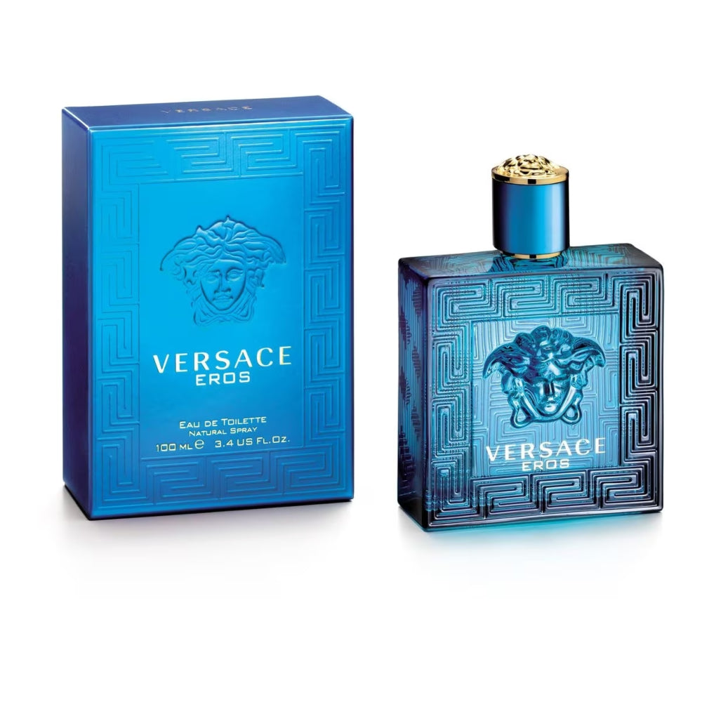 PERFUME EROS POUR HOMME PARA HOMBRE DE VERSACE EDT 100 ML 100  ML.