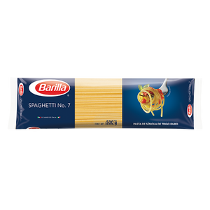 PASTA DE SÉMOLA SPAGHETTI NO.7 BARILLA 500  GR.