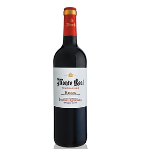 VINO TINTO MONTE REAL TEMPRANILLO RIOJA 750  ML.