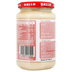 SALSA CARBONARA GALLO FRASCO 330  GR.