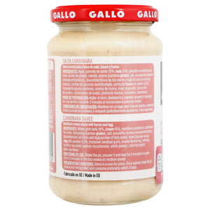 SALSA CARBONARA GALLO FRASCO 330  GR.