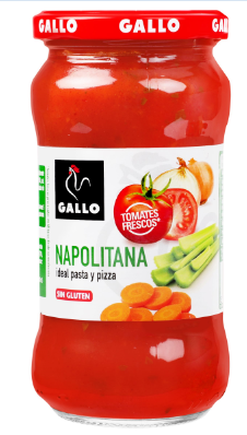 SALSA GALLO NAPOLITANA FRASCO 350  GR.