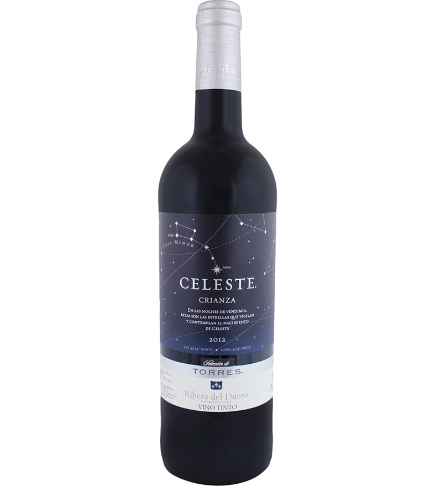 VINO TINTO CELESTE CRIANZA 750  ML.