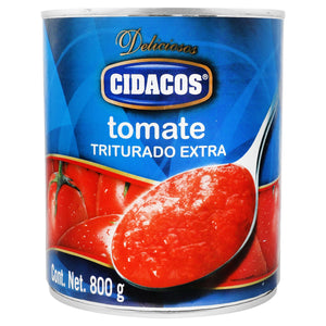 TOMATE TRITURADO CIDACOS LATA 800  GR.