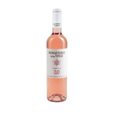 VINO ROSADO MONASTERIO DE LAS VIÑAS 0.0 ALCOHOL 750  ML.