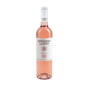 VINO ROSADO MONASTERIO DE LAS VIÑAS 0.0 ALCOHOL 750  ML.