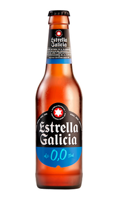 CERVEZA ESTRELLA GALICIA 0.0 330 ML 330  ML.