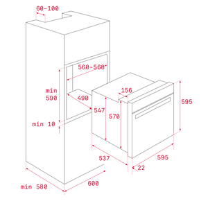 HORNO ELECTRICO (41560050) 1  PZA.