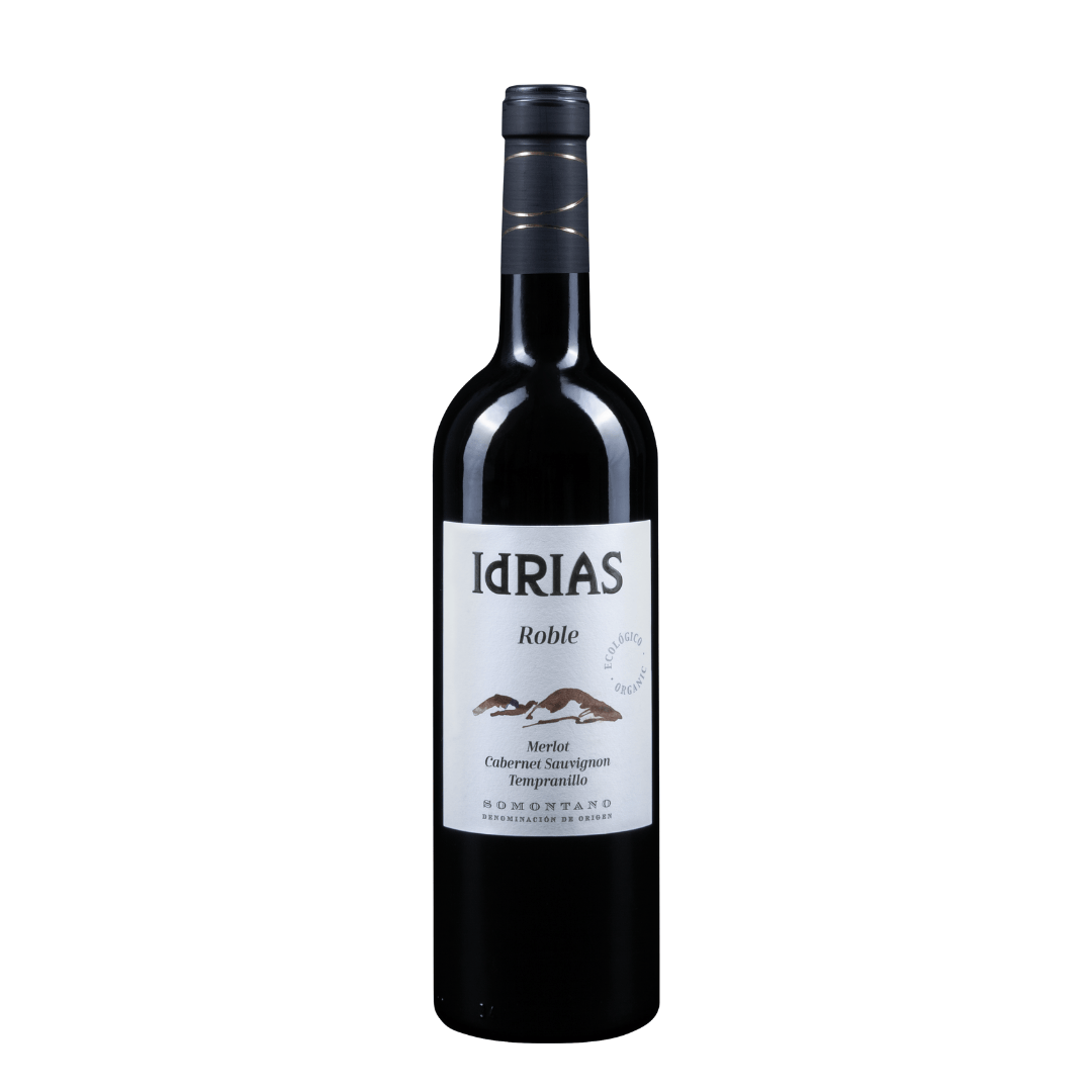 VINO TINTO IDRIAS ROBLE 750 ML 750  ML.