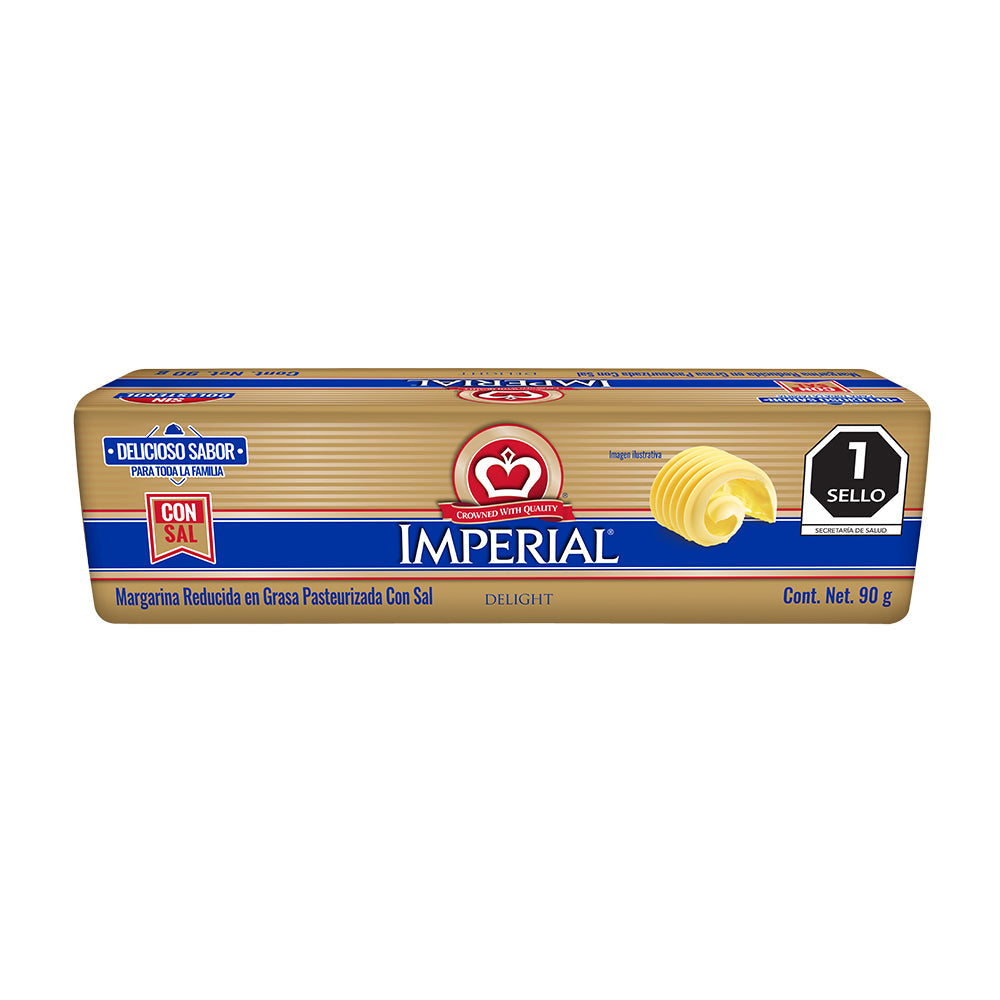 MARGARINA IMPERIAL CON SAL 90  GR.