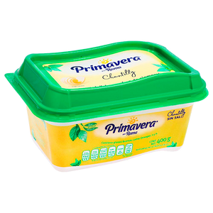 MARGARINA PRIMAVERA CHANTILLY SIN SAL 400  GR.