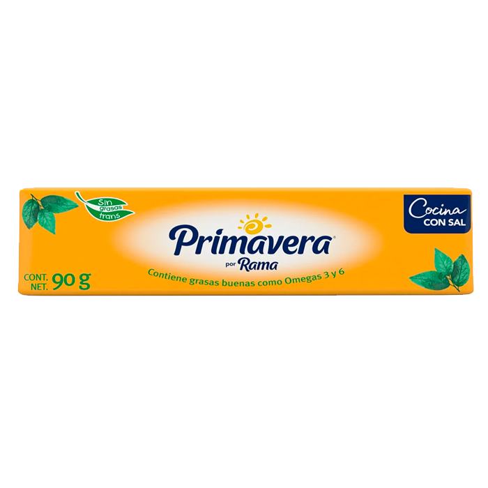 MARGARINA PRIMAVERA CON SAL 90  GR.