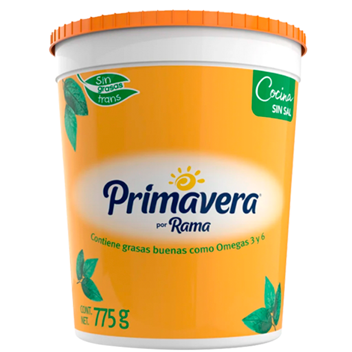 MARGARINA PRIMAVERA SIN SAL 775  GR.