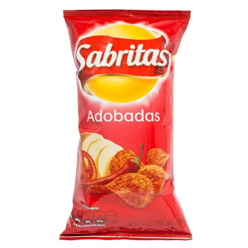 PAPA SABRITAS ADOBADAS COMPARTE DE 105GRS. 105  GR.