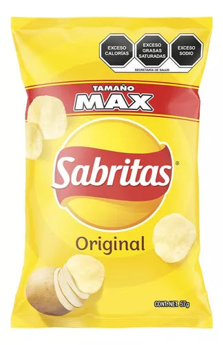 SABRITAS SAL MAX 57  GR.