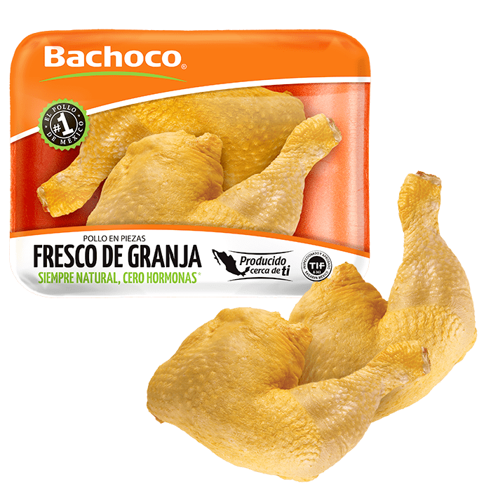 PIERNA Y MUSLO DE POLLO BACHOCO