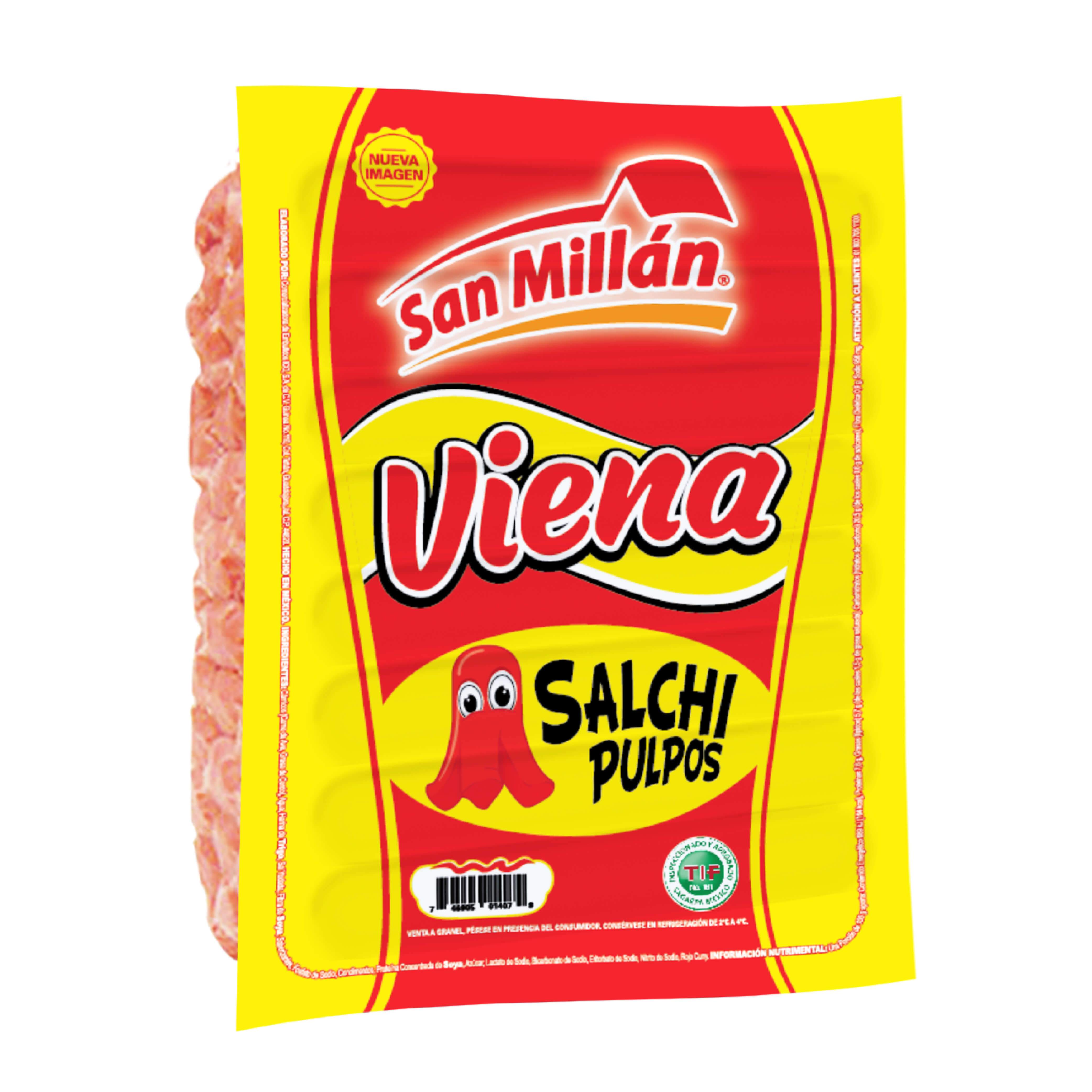 SALCHICHA VIENA SAN MILLAN