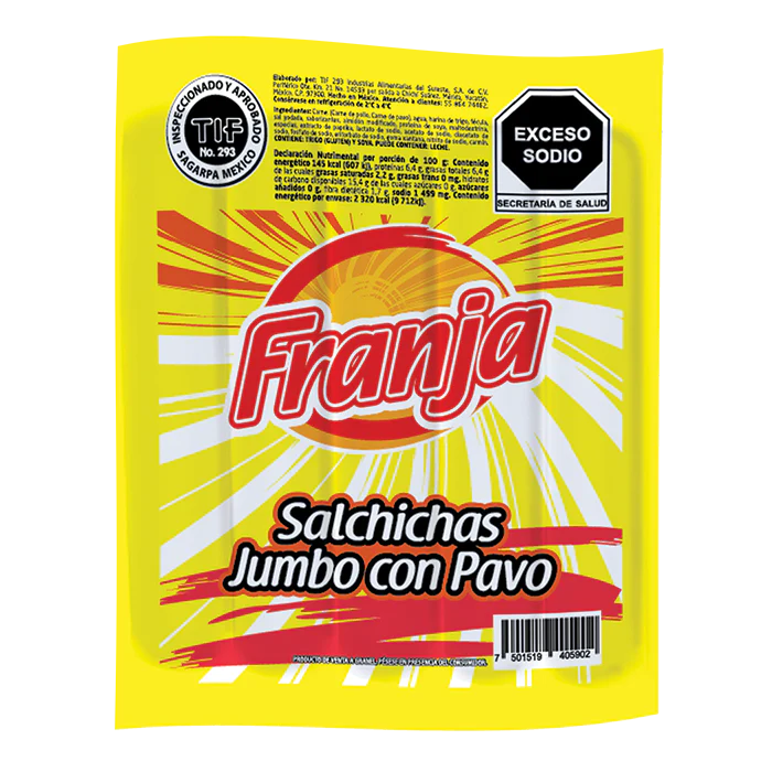 SALCHICHA JUMBO FRANJA