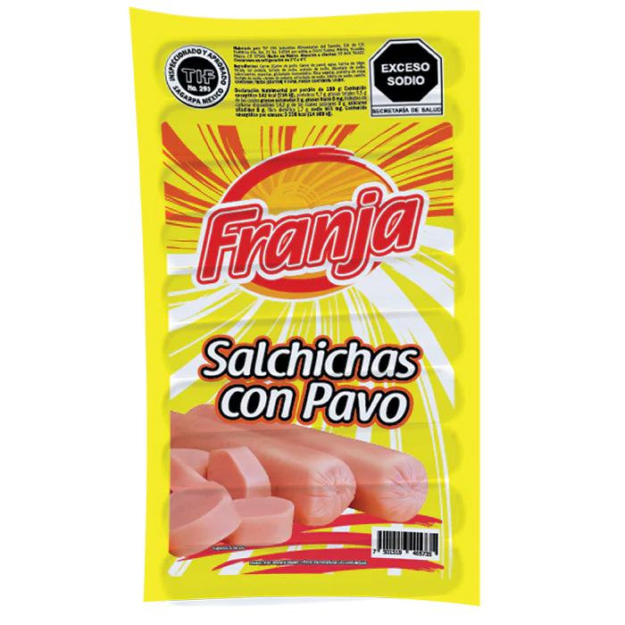 SALCHICHA DE PAVO FRANJA