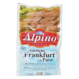 SALCHICHA FRANKFURT DE PAVO ALPINO