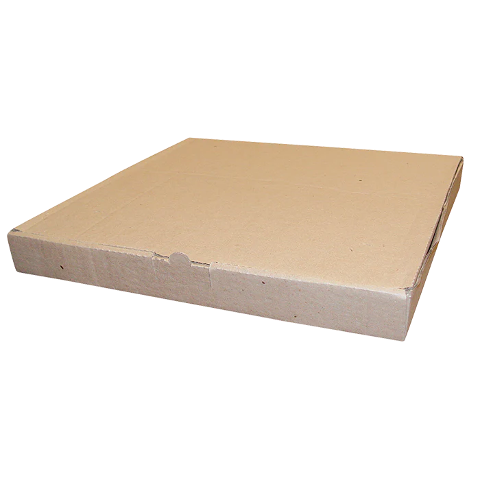 CAJA DE CARTON PARA PIZZA SIN IMPRESION TAMAÑO GRANDE 1  PZA.