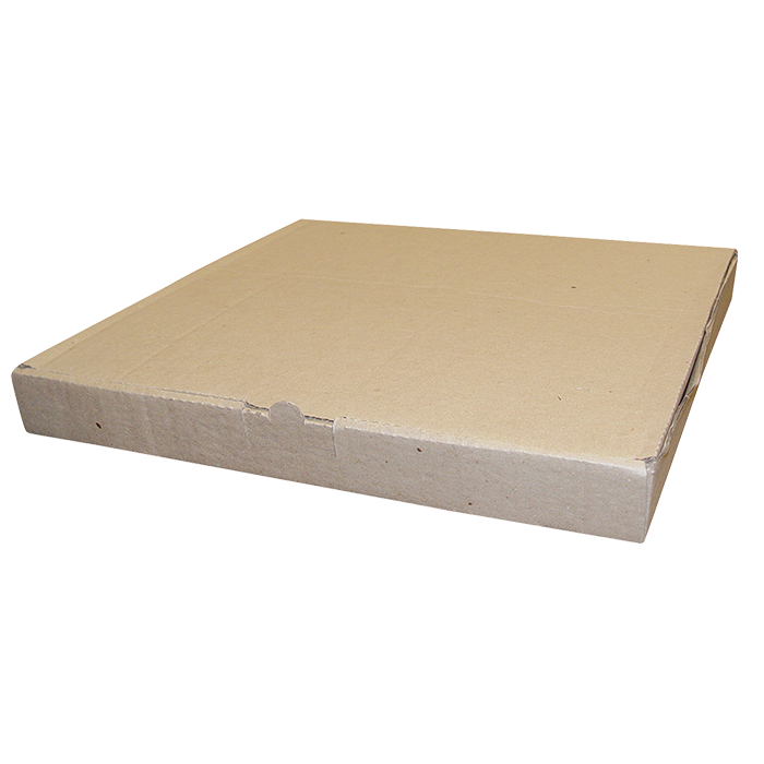 CAJA DE CARTON PARA PIZZA SIN IMPRESION TAMAÑO GRANDE 1  PZA.