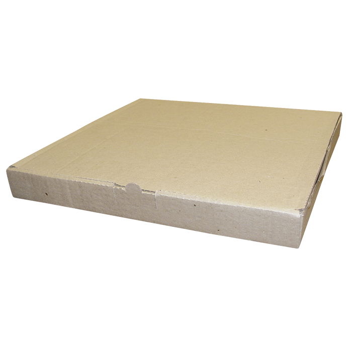 CAJA DE CARTON PARA PIZZA TAMAÑO MEDIANA SIN IMPRESION 1  PZA.