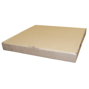 CAJA DE CARTON PARA PIZZA TAMAÑO MEDIANA SIN IMPRESION 1  PZA.