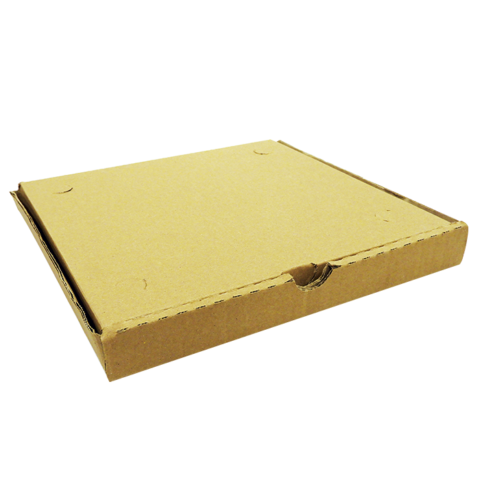 CAJA DE CARTON PARA PIZZA TAMAÑO CHICA SIN IMPRESION 1  PZA.