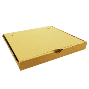 CAJA DE CARTON PARA PIZZA TAMAÑO CHICA SIN IMPRESION 1  PZA.