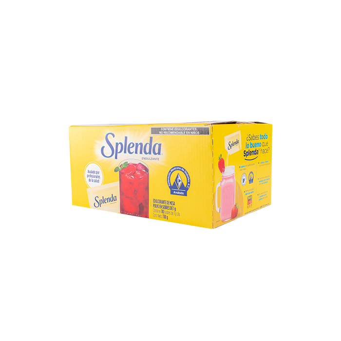 ENDULZANTE SPLENDA 700 SOBRES 700  GR.