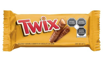 CHOCOLATE TWIX 50.7 GR 50.700  GR.