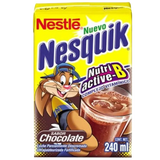 NESQUIK CHOCOLATE  TETRA 240  ML.